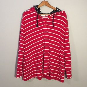 Susan Graver Weekend Striped Pullover